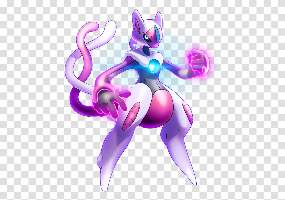 Mewtwo, Purple, Pattern Transparent Png