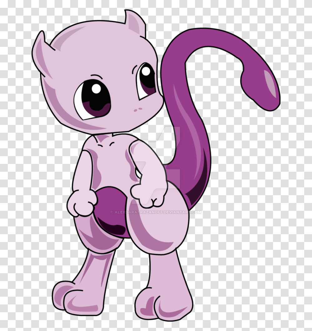 Mewtwo Mewtwo Chibi, Purple, Cupid Transparent Png