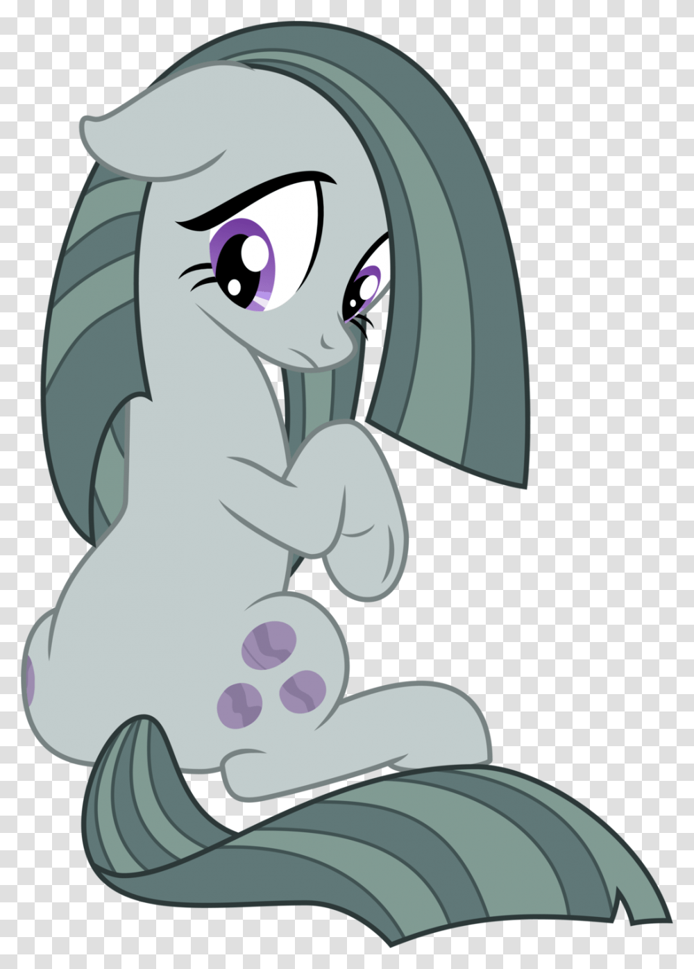 Mewtwo Mlp Marble Pie Butt, Animal, Statue, Sculpture Transparent Png