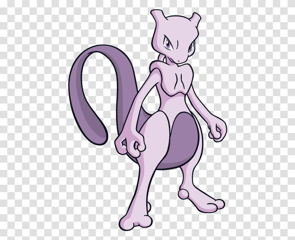 Mewtwo Pokemon Character Vector Art Mew Mewtwo Ditto, Mammal, Animal, Kangaroo, Wallaby Transparent Png