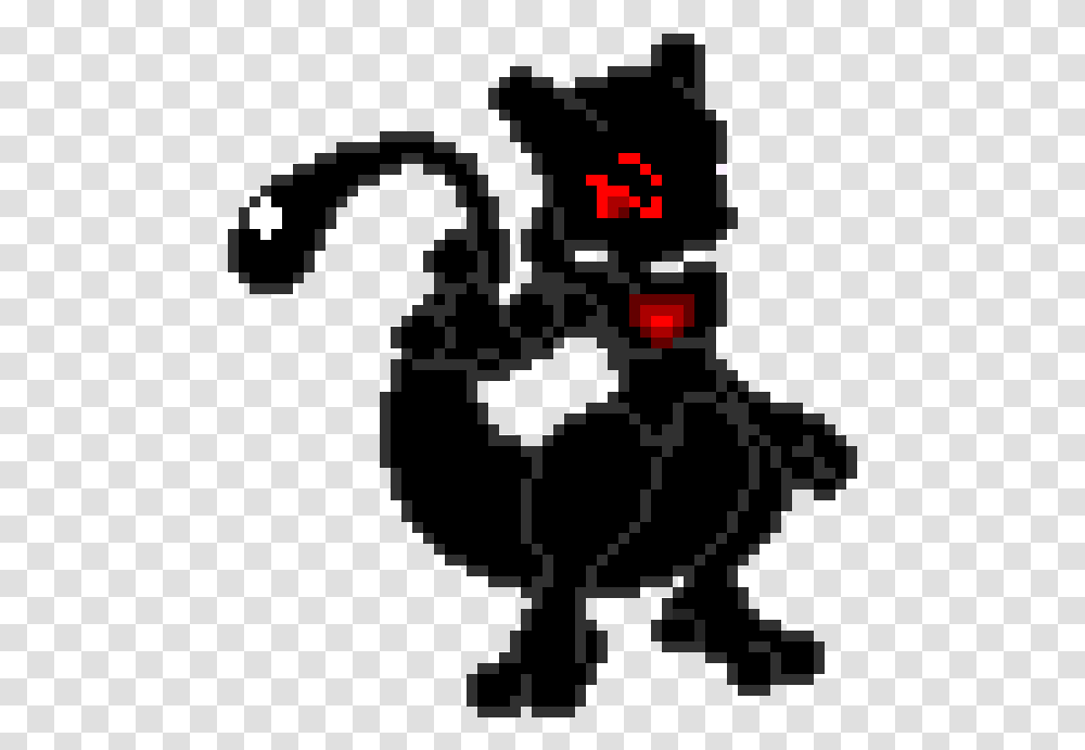 Mewtwo Shadow Pixel, Rug, Pac Man, Bead Transparent Png
