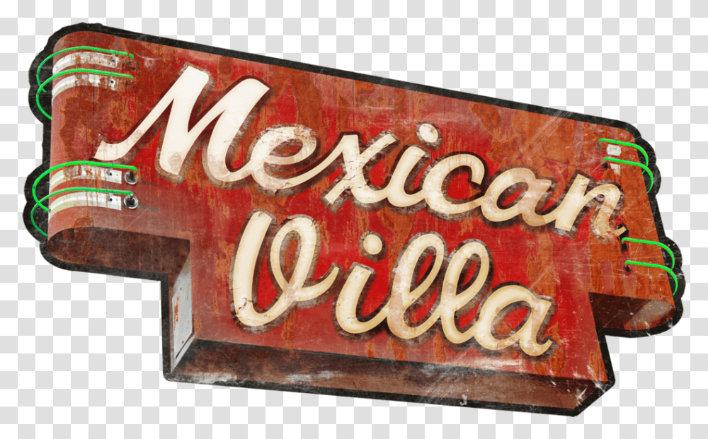 Mexican Banner Mexican Villa South, Beverage, Drink, Word, Coke Transparent Png