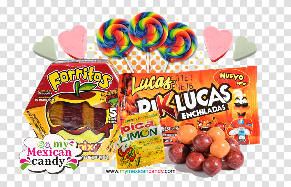 Mexican Candy, Food, Lollipop Transparent Png