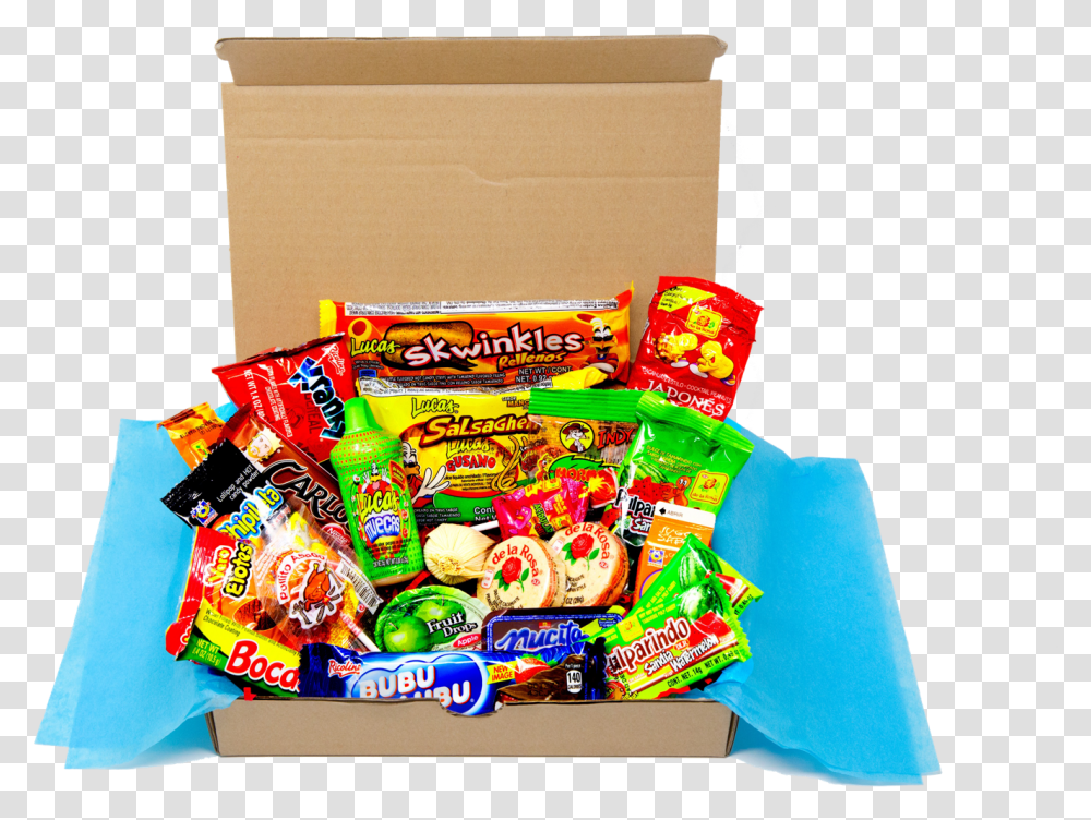 Mexican Candy Lovers Box, Food, Sweets, Confectionery Transparent Png