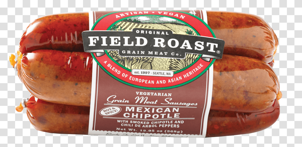 Mexican Chipotle Sausage Field Roast Sausage, Advertisement, Poster, Burger, Food Transparent Png