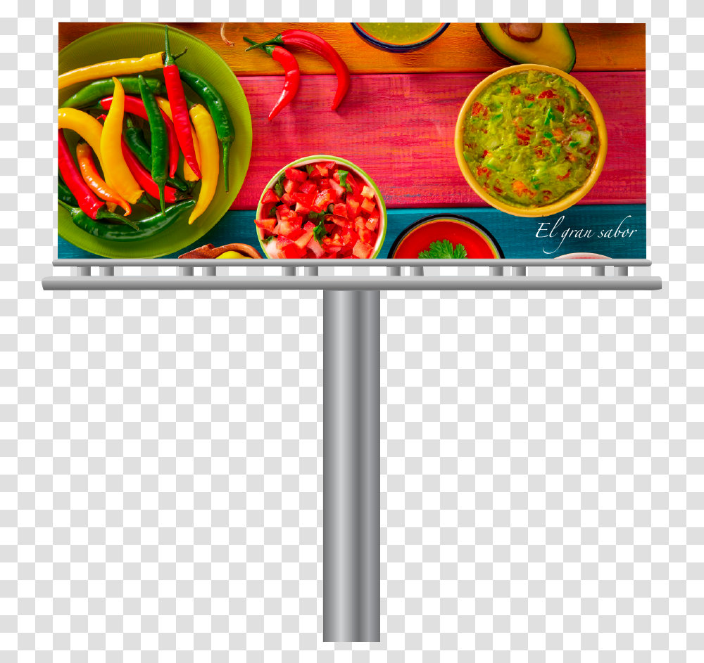 Mexican Cuisine, Advertisement, Billboard, Screen Transparent Png