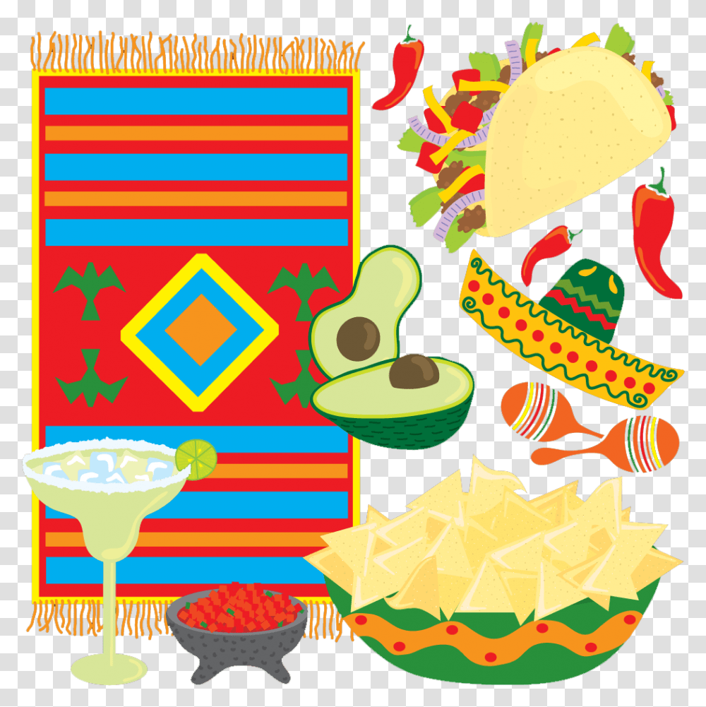 Mexican Download Mexican Fiesta Party, Cocktail, Alcohol, Beverage, Drink Transparent Png