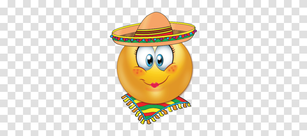 Mexican Emoji, Apparel, Sombrero, Hat Transparent Png