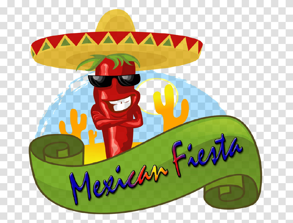 Mexican Fiesta Birmingham Library Chili Cartoon, Apparel, Sombrero, Hat Transparent Png