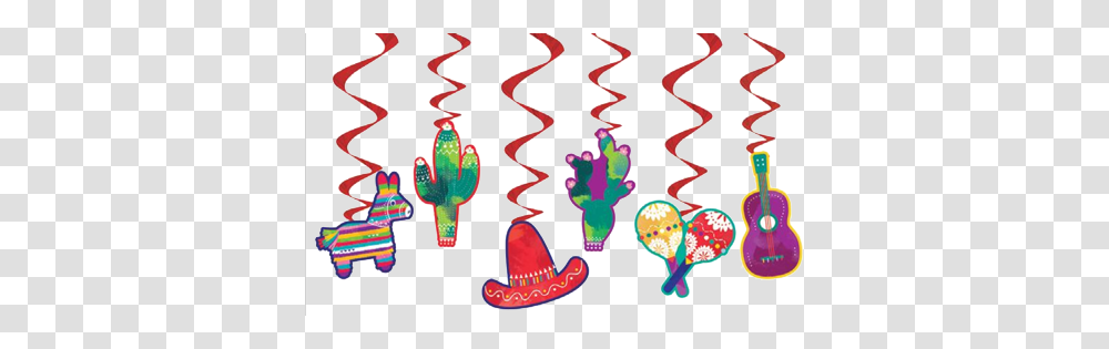 Mexican Fiesta Hanging Decorations Just Party Supplies Nz, Paper, Confetti, Pattern Transparent Png