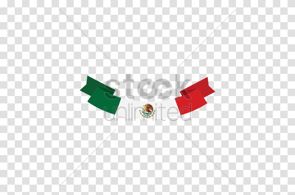 Mexican Flag Banner Vector Image, Bow, Graduation, Document Transparent Png