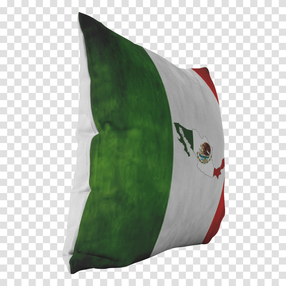 Mexican Flag Decorative Pillow, Cushion, Paper Transparent Png