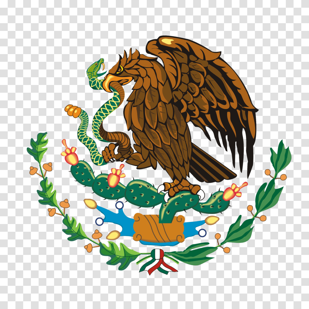 Mexican Flag Eagle Simbolos Patrios Mexicanos Gif, Graphics, Art, Astronomy, Outer Space Transparent Png