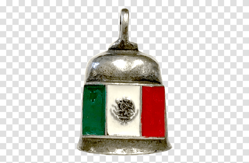 Mexican Flag Gremlin Bell Locket, Mailbox, Letterbox, Liquor, Alcohol Transparent Png