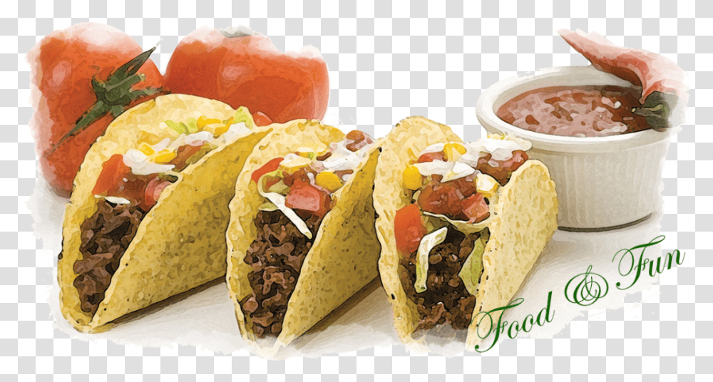 Mexican Food Download Actual Taco Bell Tacos, Meal, Dish Transparent Png