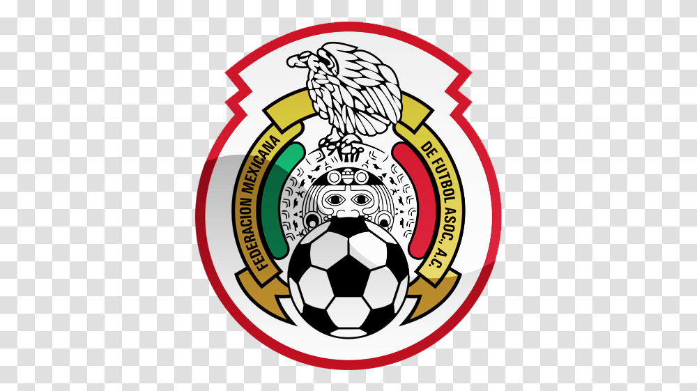 Mexican Football Federation Free Mexico Football Logo, Symbol, Soccer Ball, Team Sport, Emblem Transparent Png