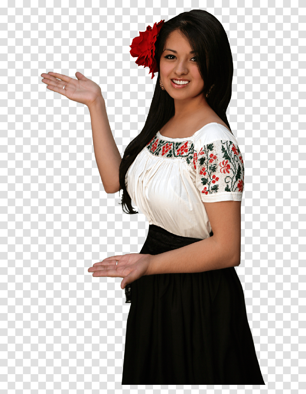 Mexican Girl Mexican Girls, Person, Evening Dress, Robe Transparent Png