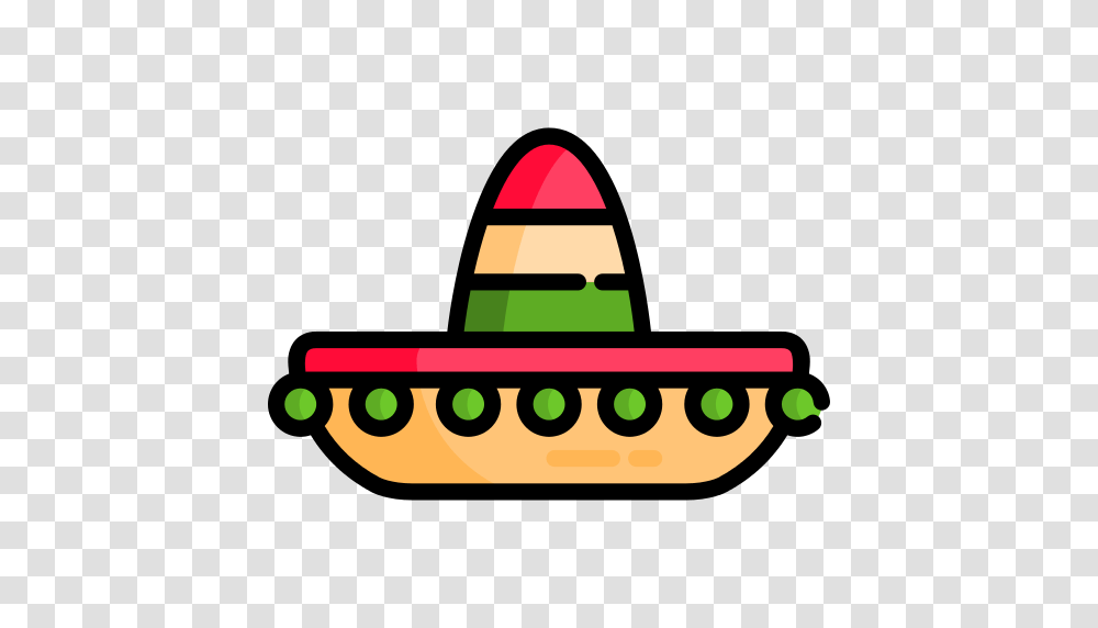 Mexican Hat Icon, Apparel, Sombrero, Party Hat Transparent Png