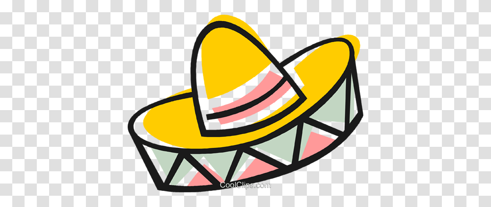 Mexican Hat Royalty Free Vector Clip Art Illustration, Sphere, Apparel, Furniture Transparent Png