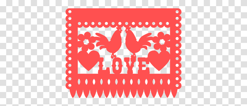 Mexican Love Banner Papel Picado Alphabet I Svg Cut, Text, Symbol, Person, Heart Transparent Png