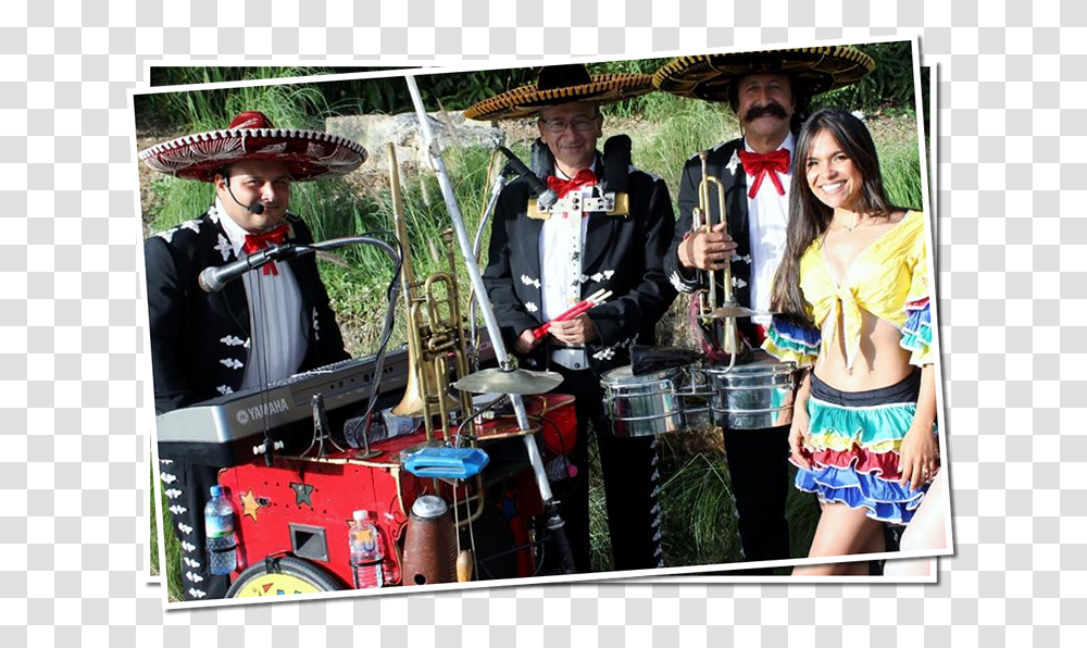 Mexican Mariachi Performance, Musician, Person, Musical Instrument, Drummer Transparent Png