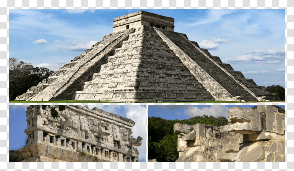 Mexican Maya, Building, Architecture, Pyramid, Slope Transparent Png