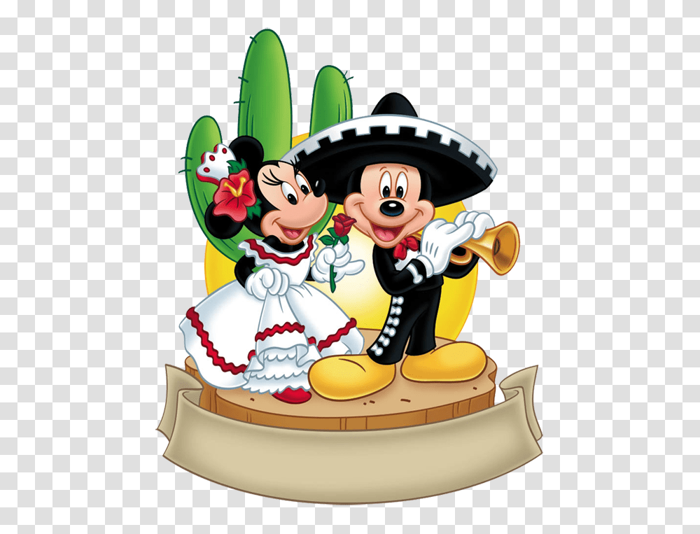 Mexican Mickey, Performer, Person, Human, Birthday Cake Transparent Png