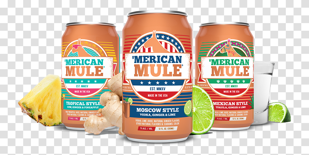 Mexican Mule In A Can, Plant, Beer, Alcohol, Beverage Transparent Png