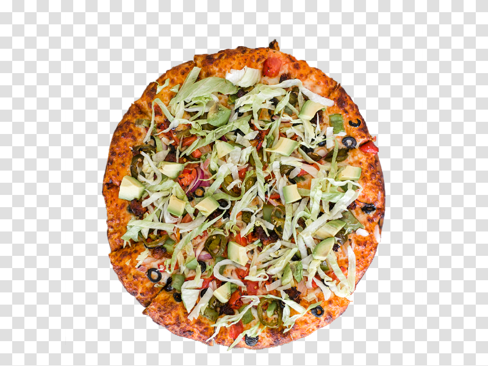 Mexican Pizza Fast Food, Plant, Dish, Meal, Produce Transparent Png