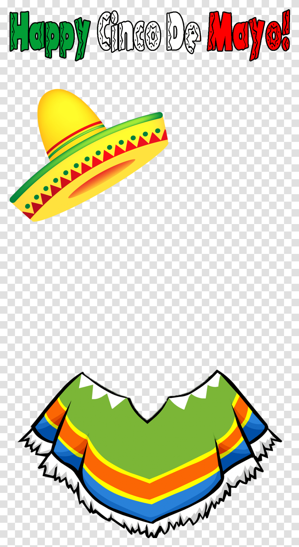Mexican Poncho, Apparel, Hat, Sombrero Transparent Png