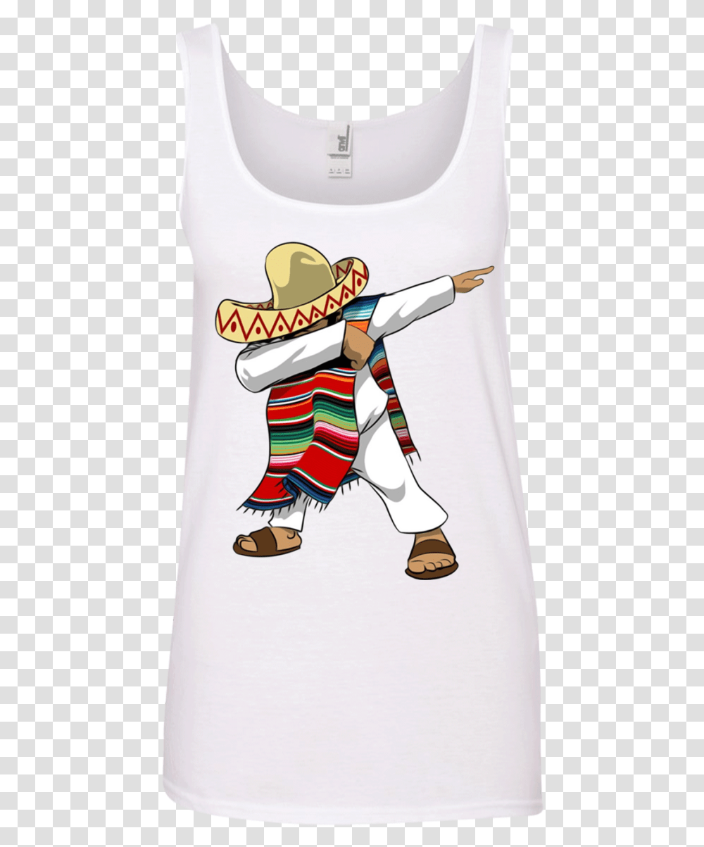 Mexican Poncho Dabbing T Shirt Hoodie Sweater Mexican Dabbing Unicorn Shirt, Person, Leisure Activities, Performer Transparent Png