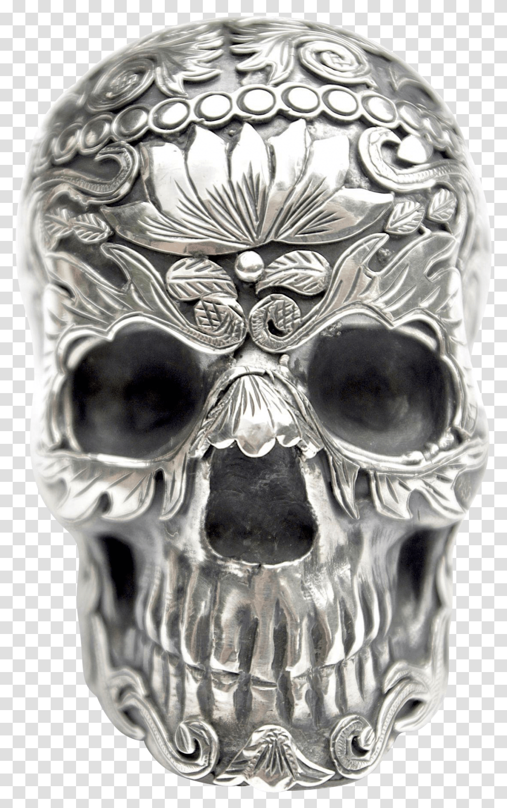 Mexican Silver Skull, X-Ray, Ct Scan, Medical Imaging X-Ray Film Transparent Png