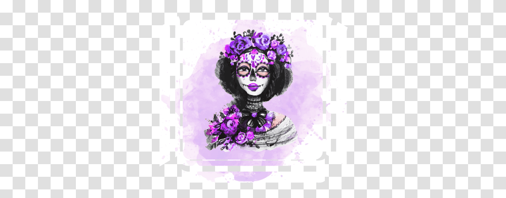 Mexican Skull Ps4 Skin Sticker Ropa Con De Catrina, Performer, Person, Crowd, People Transparent Png