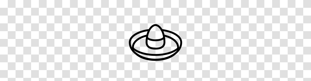 Mexican Sombrero Icons Noun Project, Gray, World Of Warcraft Transparent Png