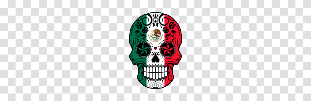 Mexican Sugar Skull, Floral Design, Pattern Transparent Png