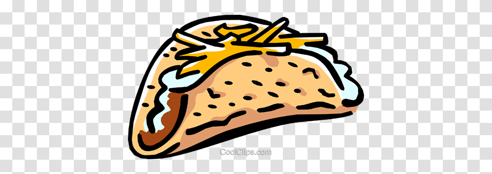 Mexican Taco Royalty Free Vector Clip Art Illustration, Food, Lunch, Dessert, Cake Transparent Png