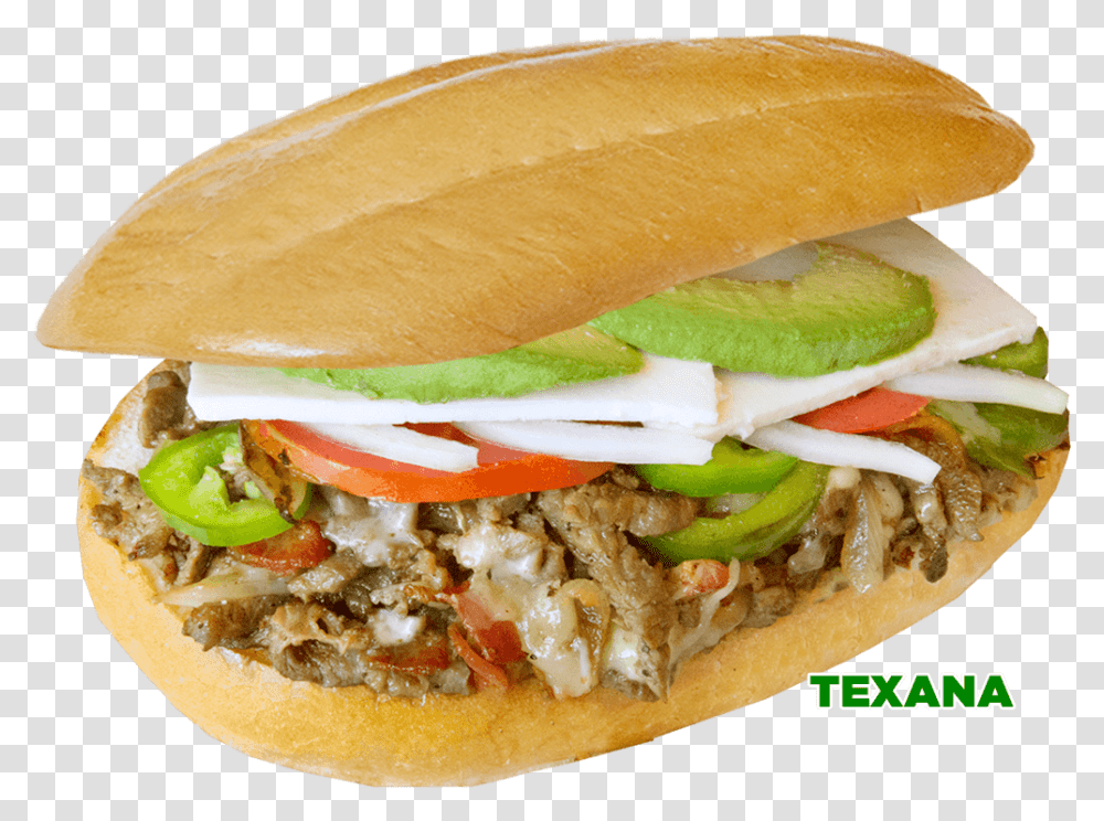 Mexican Tortas Torta De Jamon, Burger, Food, Sandwich Transparent Png