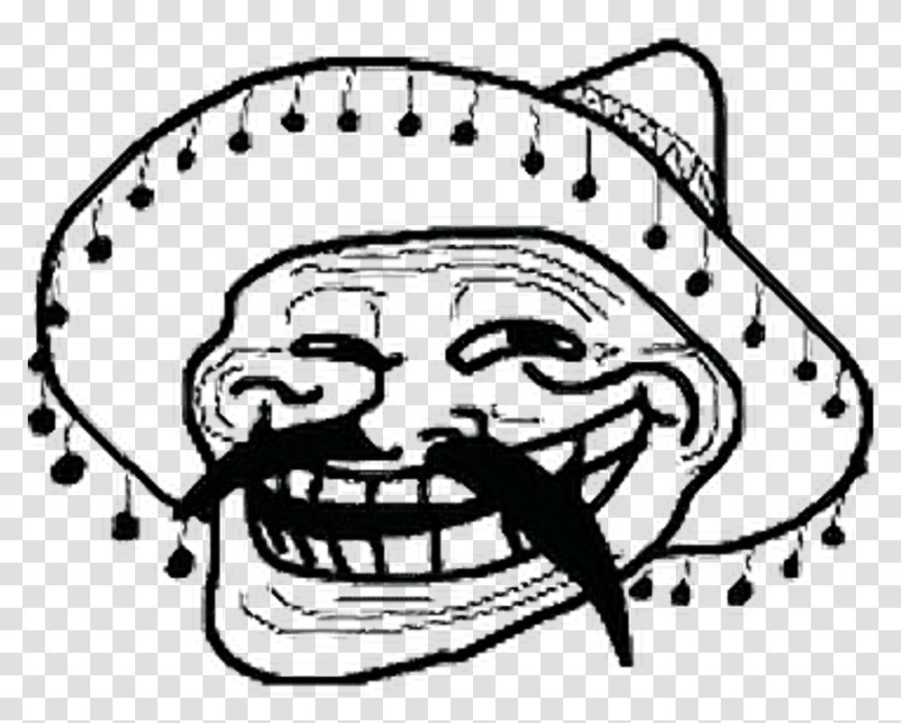 Mexican Troll Face Clipart Troll Face Meme, Maze, Labyrinth, Chandelier, Lamp Transparent Png