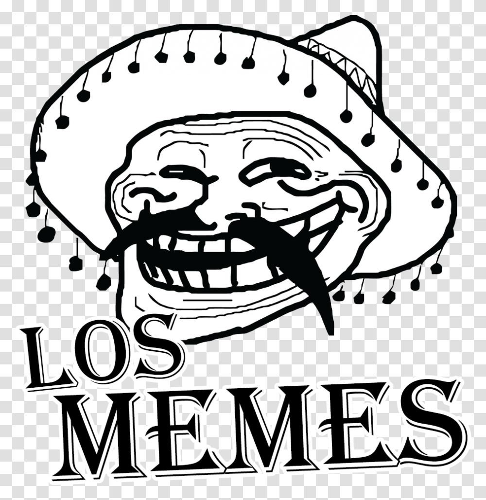 Mexican Troll Face, Apparel, Poster, Advertisement Transparent Png