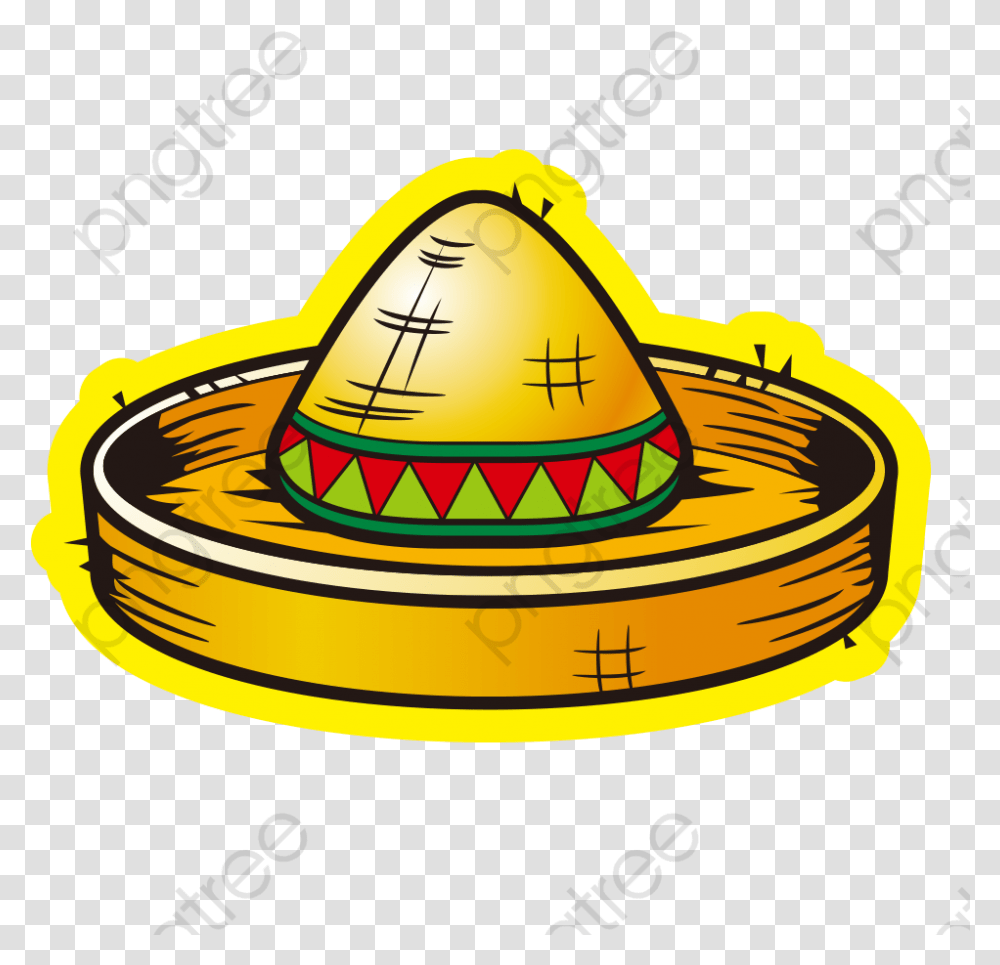 Mexican Vector And With Mexican Hat, Apparel, Sombrero Transparent Png