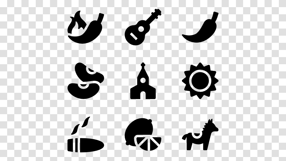 Mexican Vector Peace And Love Icons, Gray, World Of Warcraft Transparent Png