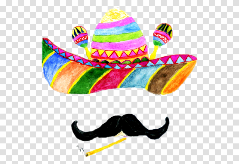 Mexicano Sombrero, Apparel, Hat Transparent Png