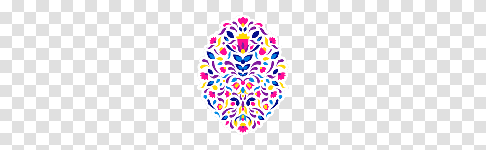 Mexico Car Stickers And Decals, Pattern, Floral Design Transparent Png