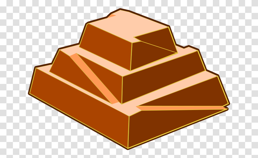 Mexico Clipart Pyramids Stepped Pyramid Clipart, Wood, Box, Sweets, Food Transparent Png