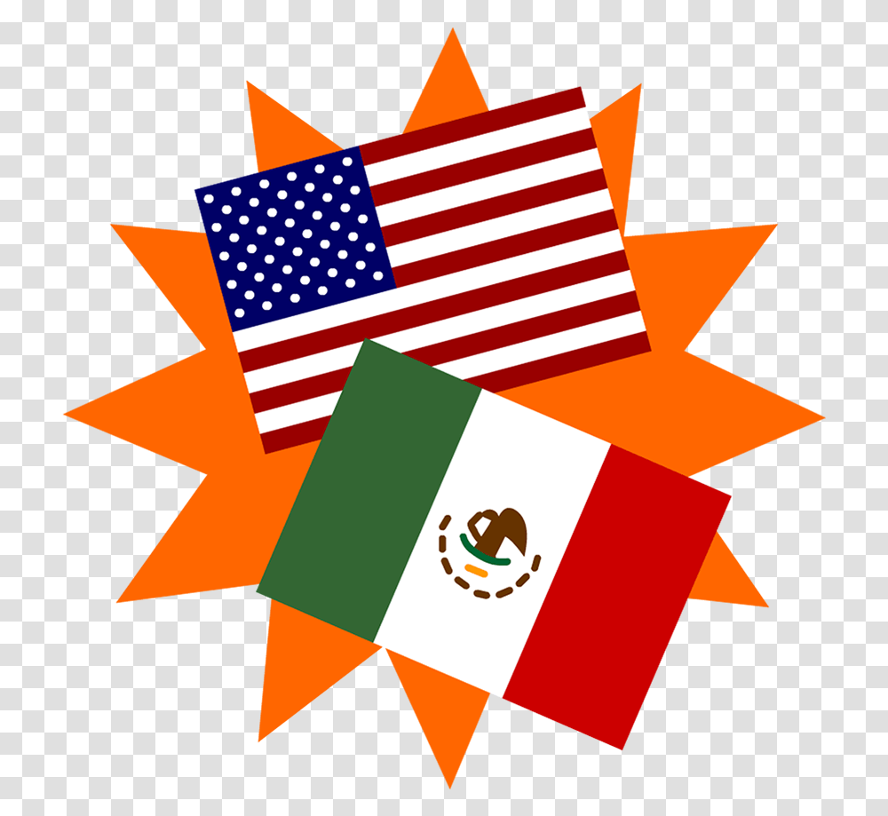 Mexico Clipart Spain Usa Flags, American Flag, Star Symbol, Label Transparent Png