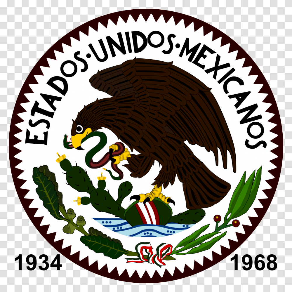 Mexico Coat Of Arms, Label, Logo Transparent Png