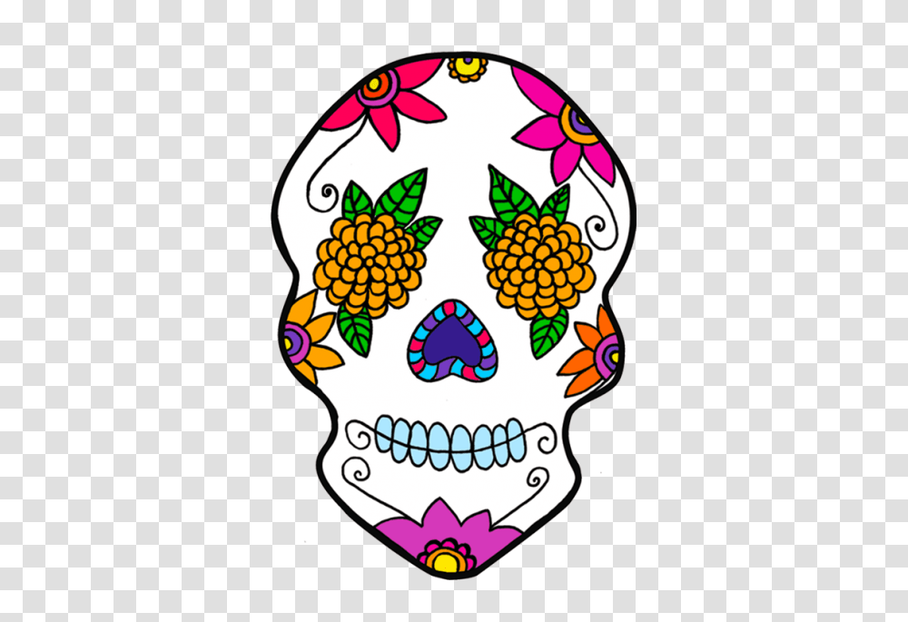 Mexico Day Of The Dead Calavera Sugar Skulls Dia De Los Muertos, Performer, Egg Transparent Png
