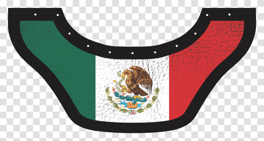 Mexico Flag Bottom Bib, Chicken, Bird, Animal, Armor Transparent Png