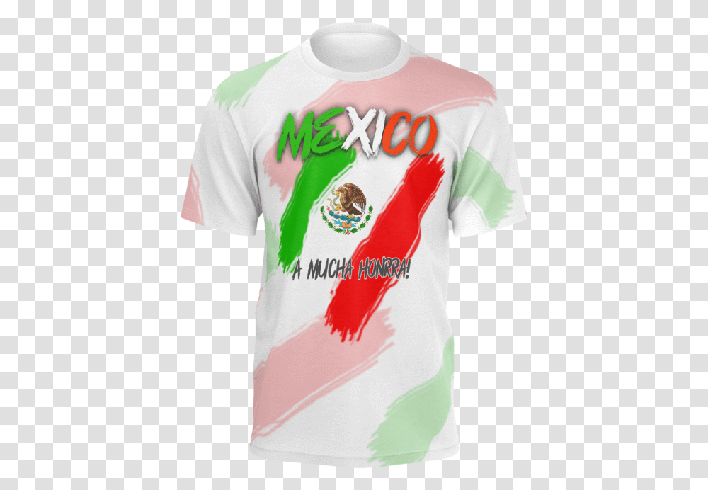 Mexico Flag, Apparel, Shirt, T-Shirt Transparent Png