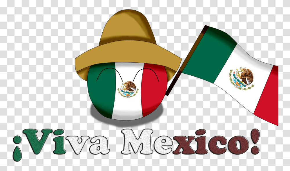Mexico Flag, Label, Hat Transparent Png